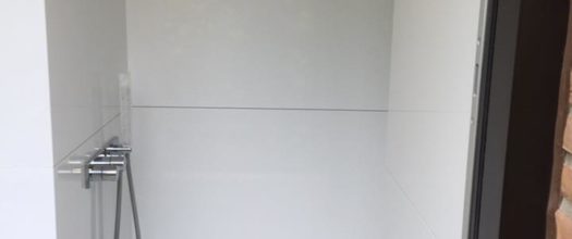 Revêtement salle de douche - Technistone Crystal Polar White